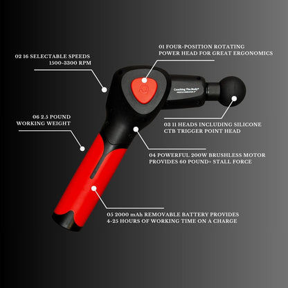 Muscle Liberator 3™ Therapeutic Percussion Tool